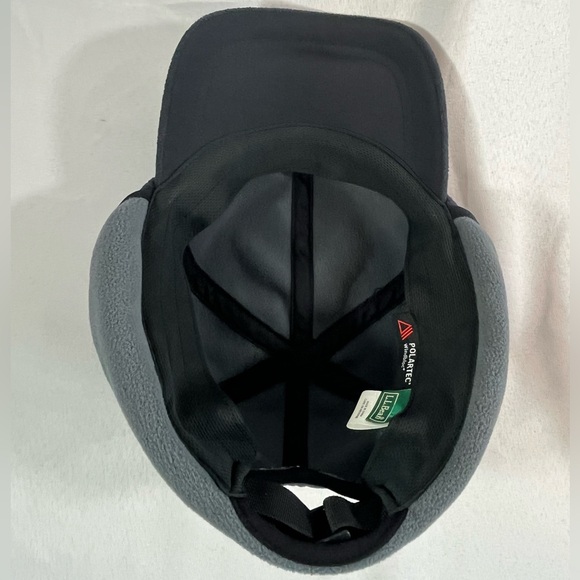 LL Bean Trapper Fleece Windbloc Polartec Cap L/XL  Ear Flap - Picture 9 of 11